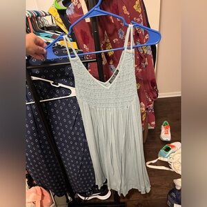 Cotton On Sky Blue Textured Dress